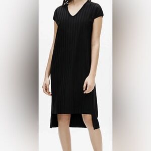 Eileen Fisher Black Midi Dress